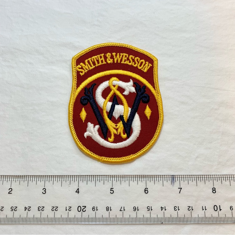 Smith & Wesson Firearms Logo Sew On Patch
